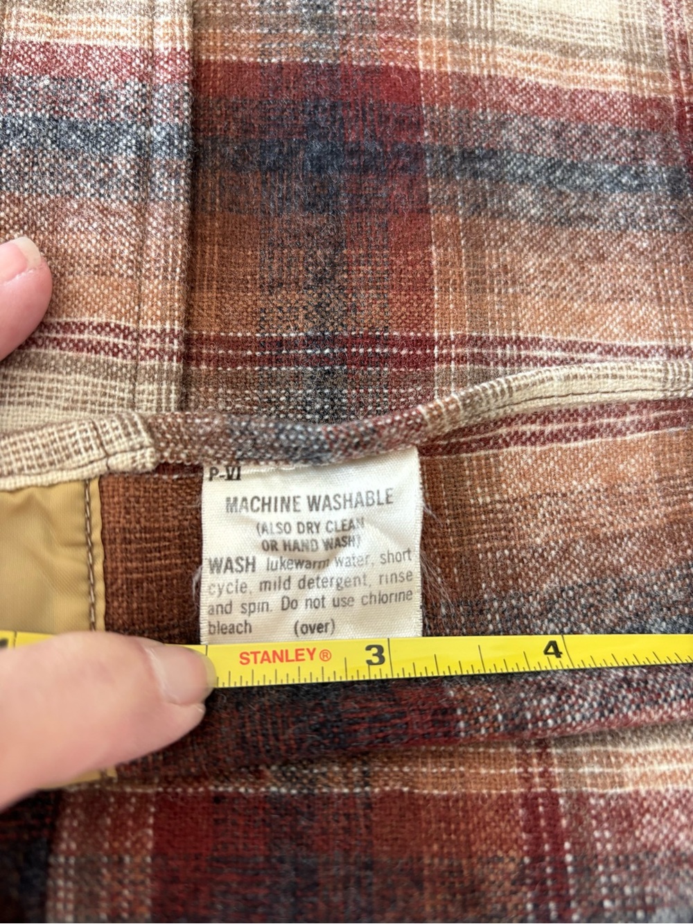 Pendleton snap Western L Lg 100% pure wool men’s long sleeve shirt. GREAT cond - Picture 10 of 12